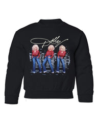 Children's Dolly Parton Triple Threat Black Sweatshirt
