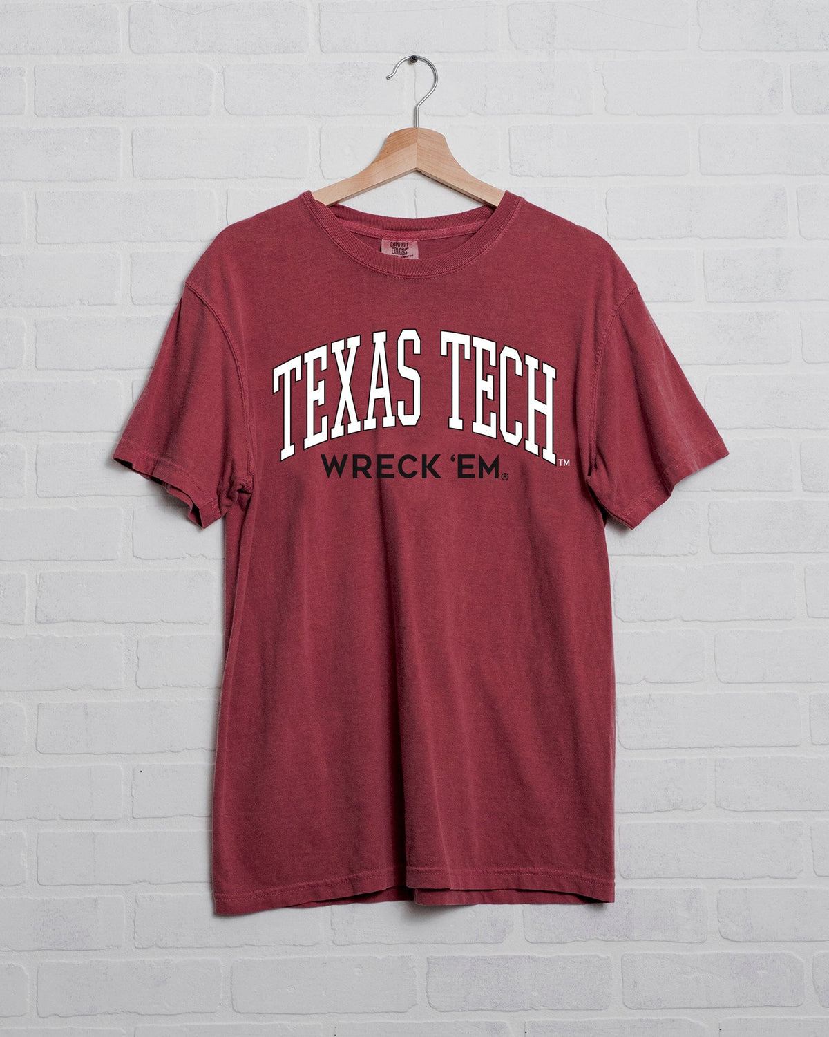 Texas Tech Filled Gault Red Tee