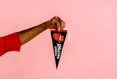the Rolling Stones Mini Pennant • the Rolling Stones X Oxford Pennant