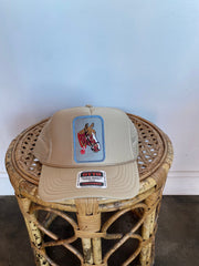 Tan Lucky Horse Hat