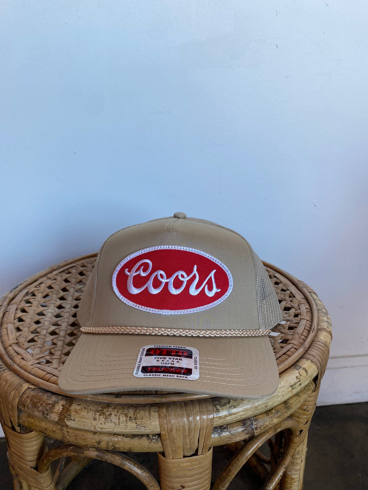 Tan Coors Hat