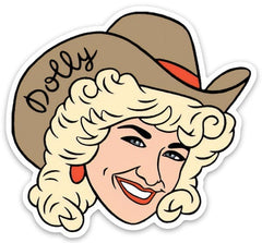 Dolly Parton Die Sticker