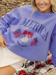 American Bell Flo Blu Sweatshirt