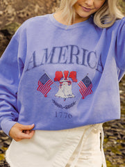 American Bell Flo Blu Sweatshirt