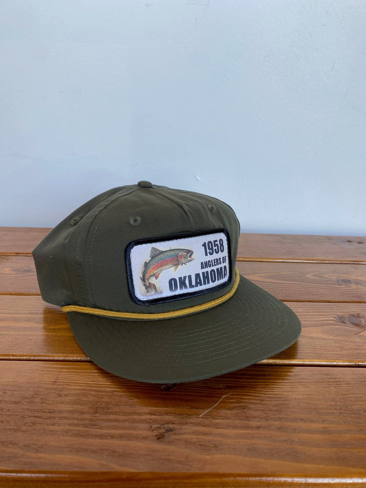 Green 1958 Anglers of Oklahoma Hat