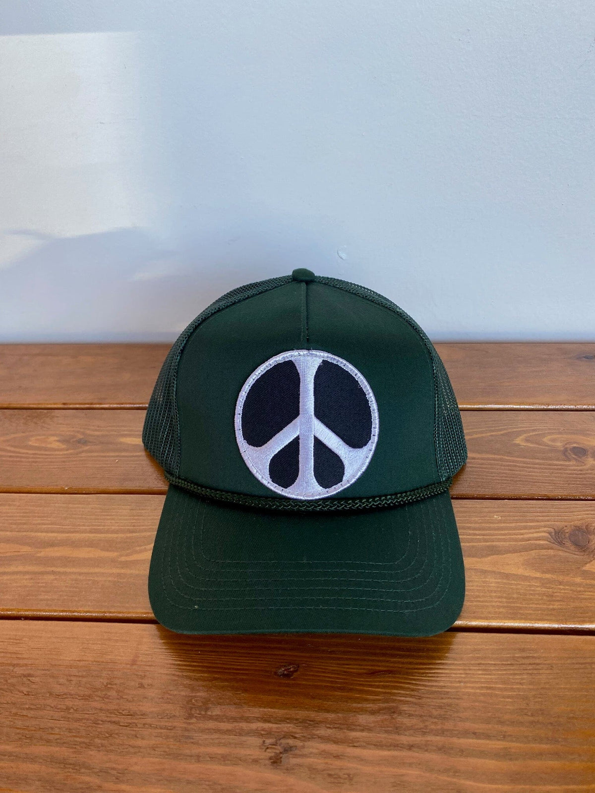 Green Peace Sign Hat