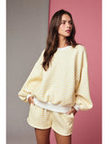 Gingham Short Set (Yellow)