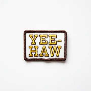 YeeHaw Patch Embroidered Iron On Patch