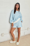 Gingham Short Set (Blue)
