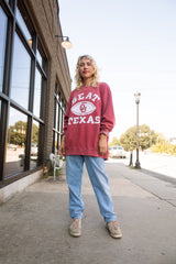 OU Sooners Beat Texas Football Crimson Sweatshirt