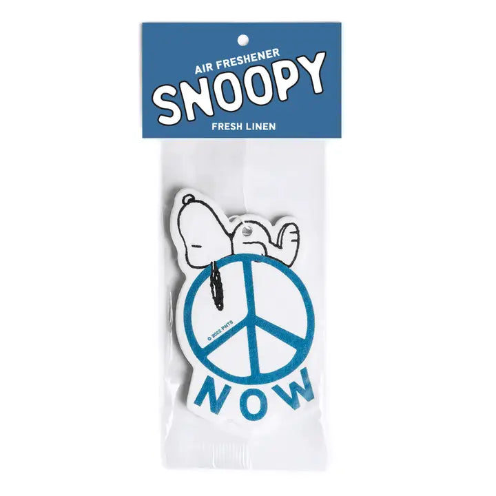 Snoopy Peace Now Air Freshner