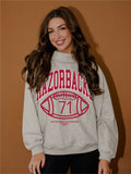*COMING SOON* Arkansas Razorbacks Campus Classic Gray Roll Neck Sweatshirt