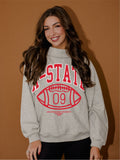 *COMING SOON* ASU Red Wolves Campus Classic Gray Roll Neck Sweatshirt
