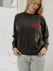 Arkansas State Red Wolves Lyric Smoke Hi-Dive Sweatshirt