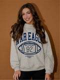 *COMING SOON* Auburn Tigers Campus Classic Gray Roll Neck Sweatshirt