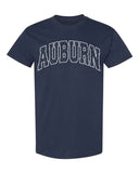 Auburn Tigers Polka Dot Puff Ink Navy CC Tee