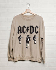 ACDC Young Angus Sand Thrifted Sweatshirt