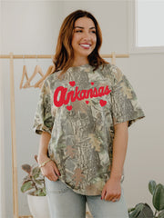 Arkansas Hearts Camouflage Tee
