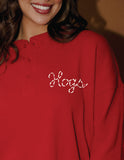 *COMING SOON* Arkansas Razorbacks Stitched Red Signature Waffle Top
