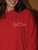 *COMING SOON* Bama Crimson Tide Stitched Red Signature Waffle Top