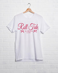 Bama Established Bows White Tee