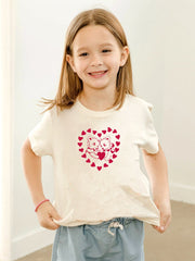 Children's Beary Loved Natural Tee