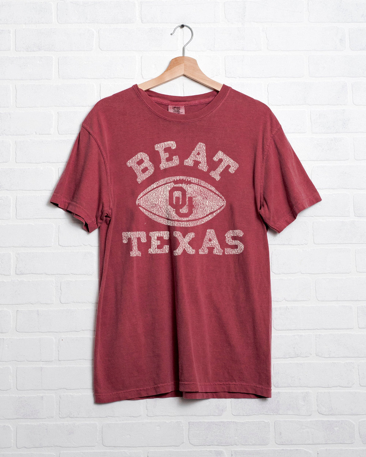 OU Beat Texas Football Crimson Tee