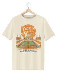 Cross Canadian Ragweed OSU Cowboys Boone Pickens Stadium Ivory CC Tee