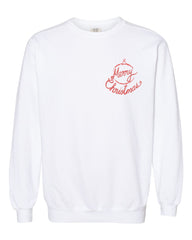 Christmas Memorabilia White Sweatshirt