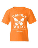 Children's Dolly Parton Vols Butterfly Script Orange Tee