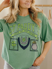 St. Patrick's Day Patch Green Tee