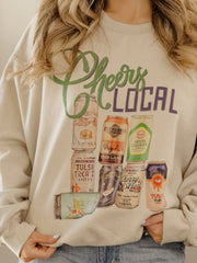 Cheers Local Sand Thrifted Sweatshirt