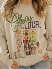 Cheers Local Sand Thrifted Sweatshirt