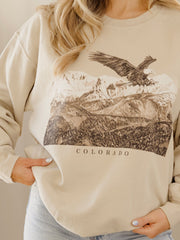 Colorado Eagle Sand Thrifted Sweatshirt