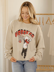 Texas Tech Basketball Mascot Dunk Sand Thrifted Sweatshirt