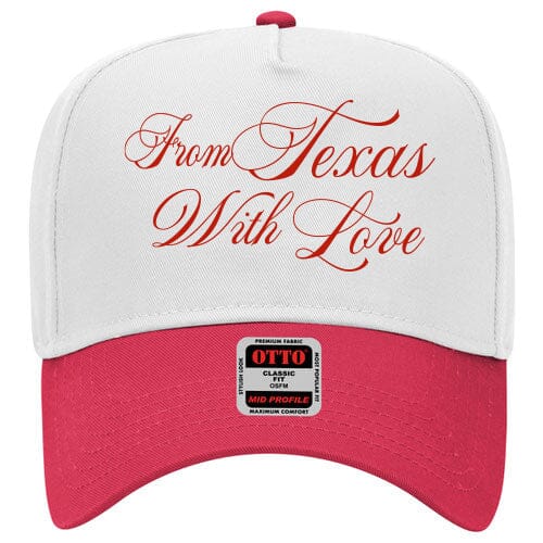 From Texas With Love Embroidered Hat