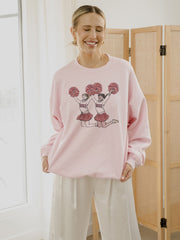 Arkansas Razorbacks Cheer Pink Sweatshirt