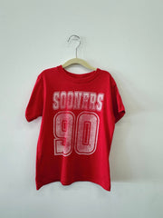 Children's OU Sooners Player Crimson Tee