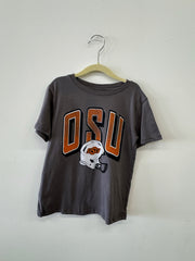 Children's OSU Cowboys Helmet Fade Charcoal Tee