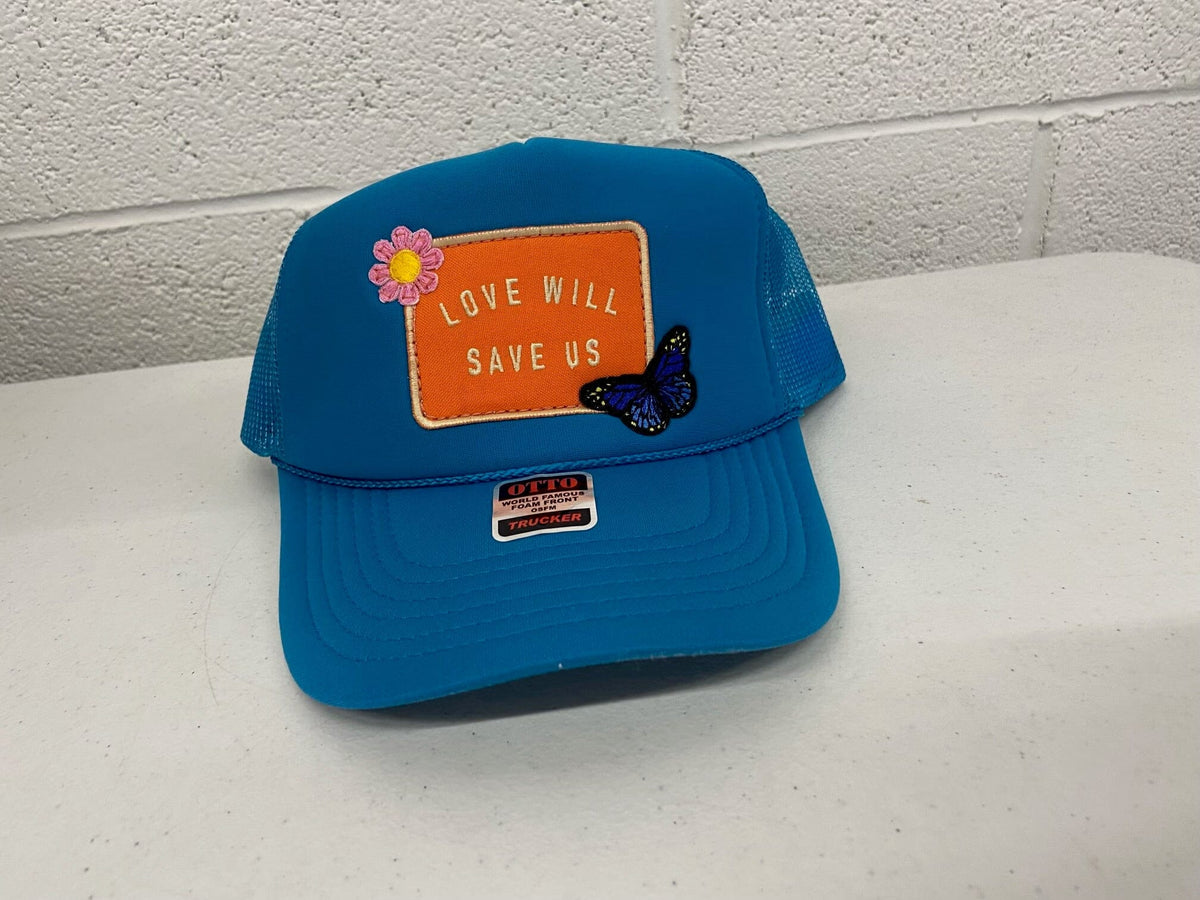 Blue Love Will Save Us Hat
