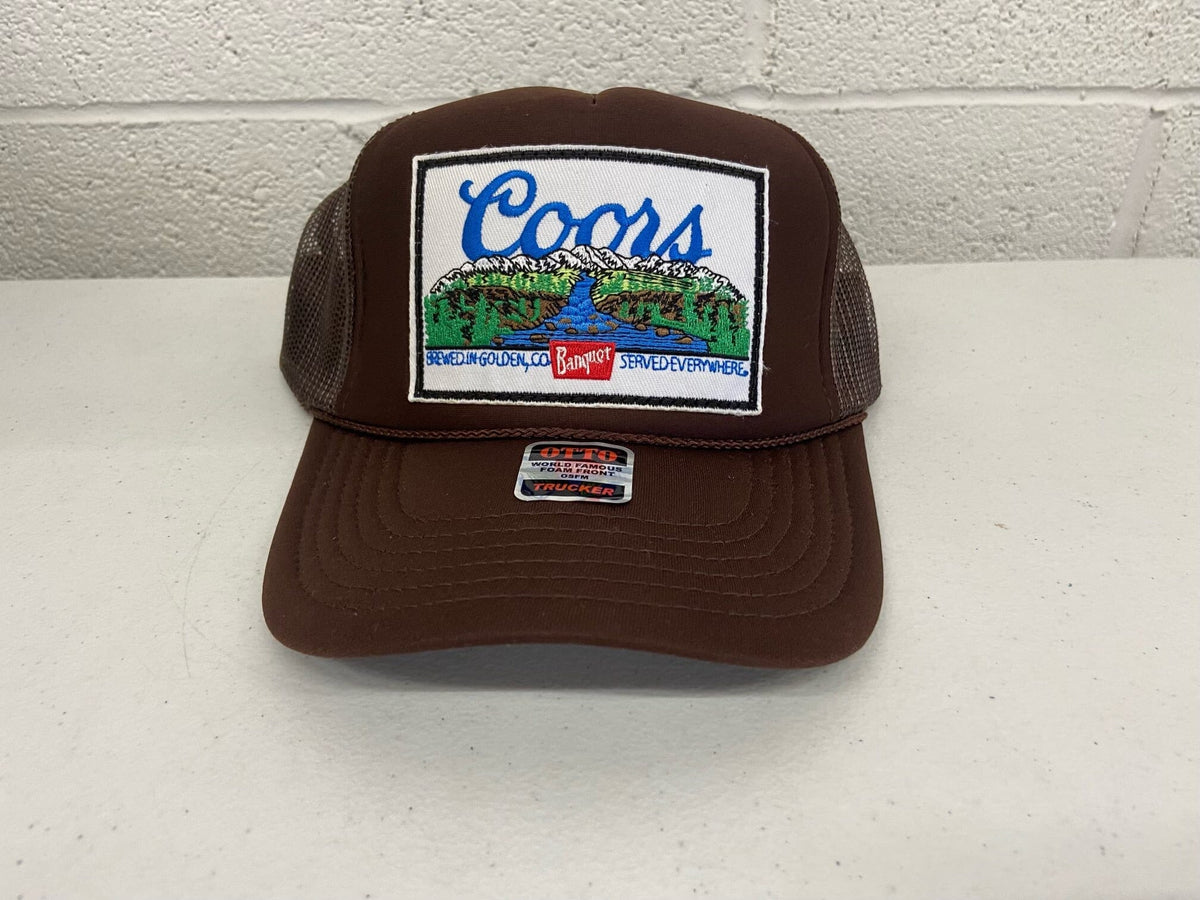 Brown Coors Hat