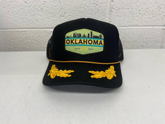Black Oklahoma Estd 1907 Hat