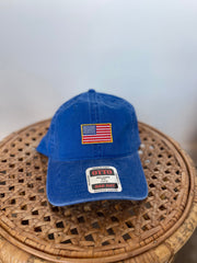 American Flag Blue Hat