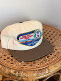 Richard Petty Hat (Off White & Brown)