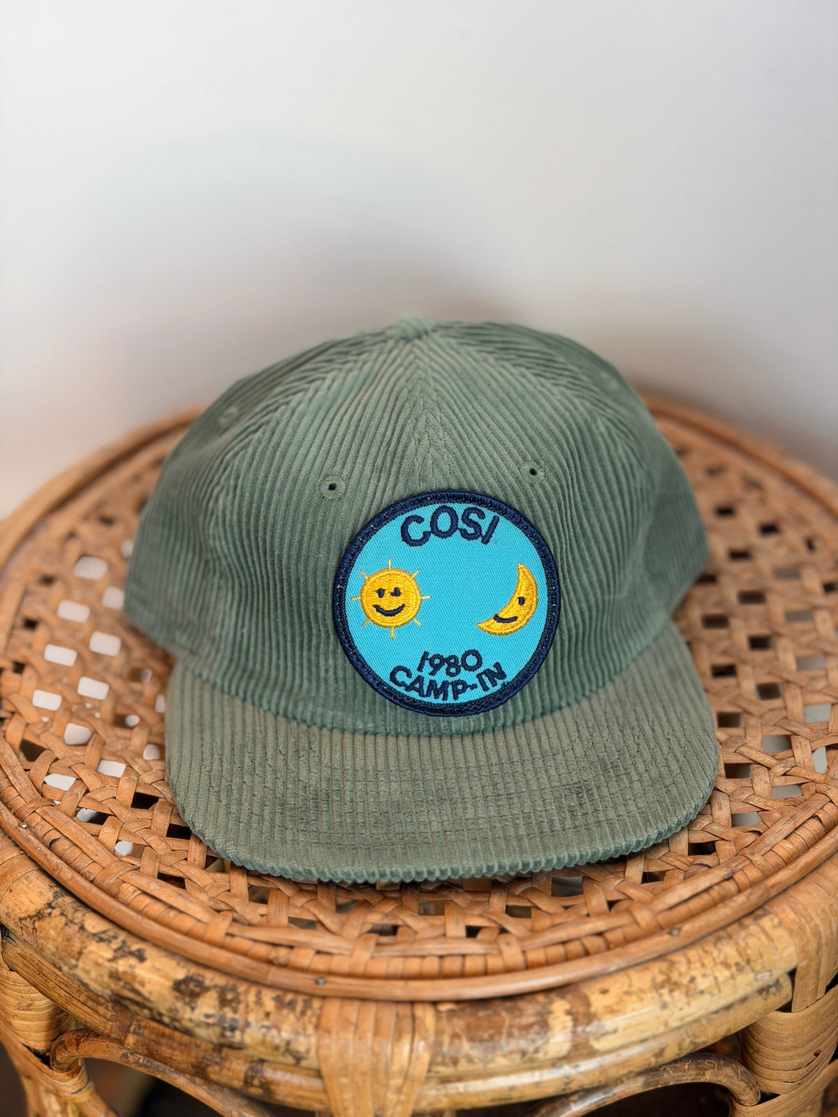 Cosi 1980 Camp-In Corduroy Hat (Sea Green)