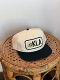 Skull Okla Hat (Black & Off White)