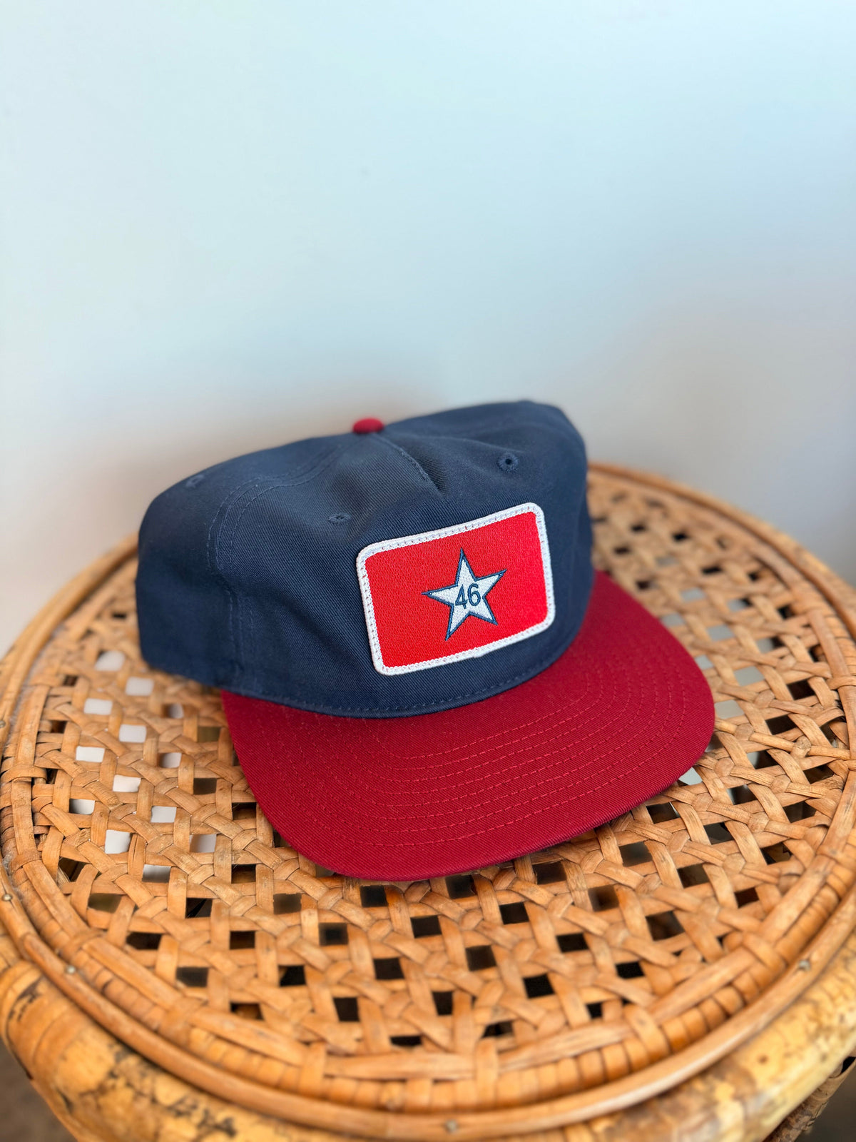 46 Star Navy & Red Hat