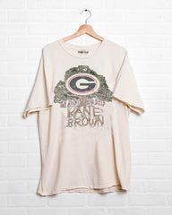 Kane Brown UGA Deep Roots Off White Thrifted Distressed Tee