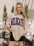 KSU Wildcats Tall Boy Off White One Size Tee