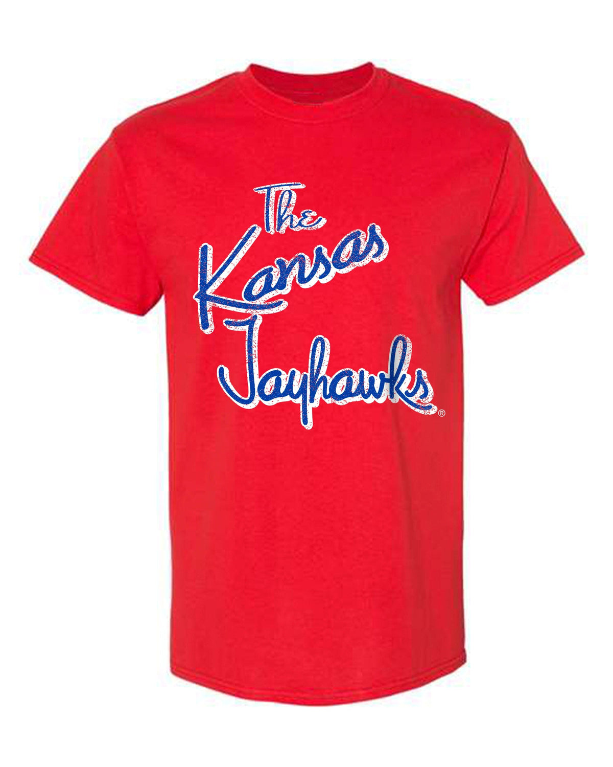 KU Jayhawks Beverly Red Tee